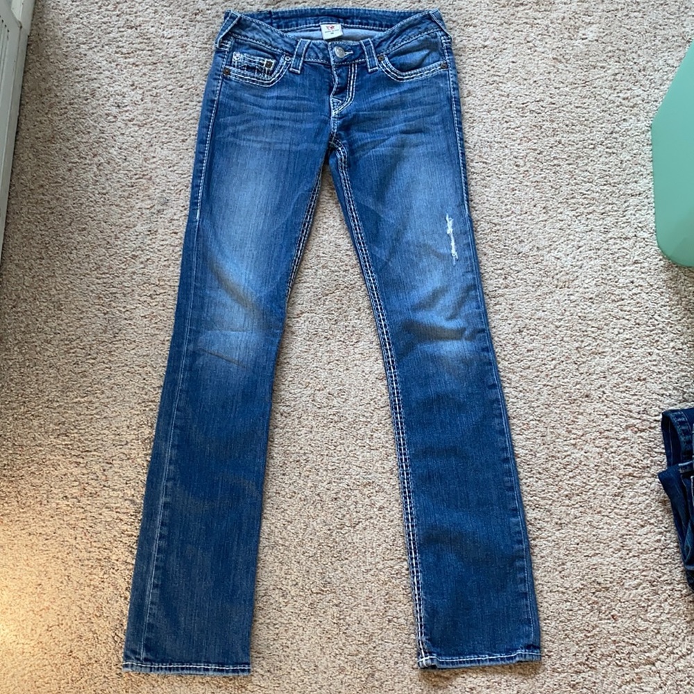 True Religion Women’s Straight Leg Jeans 28